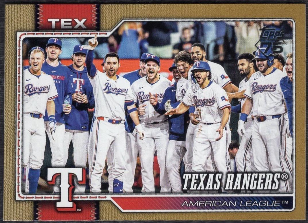 Texas Rangers [Gold] #258