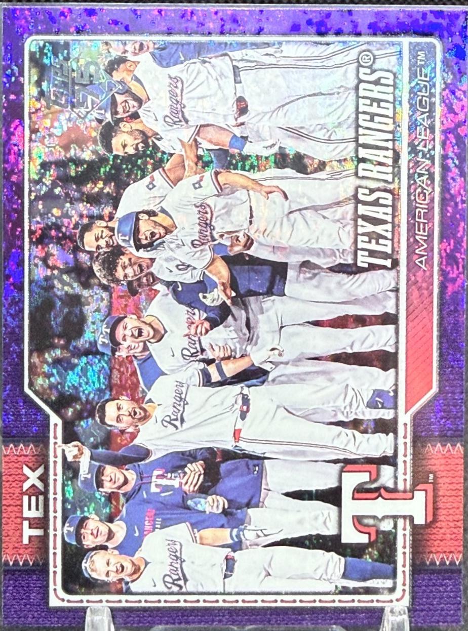 Texas Rangers [Purple Holo] #258