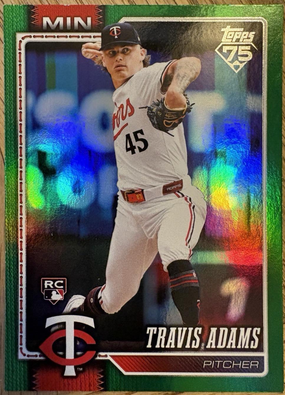 Travis Adams [Green Rainbow] #149