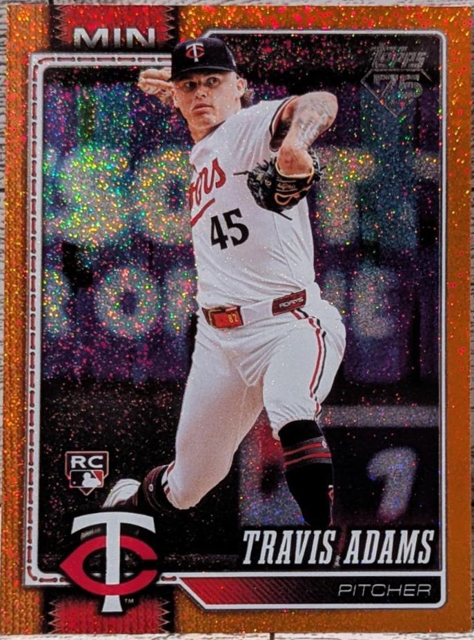 Travis Adams [Orange Sandglitter] #149