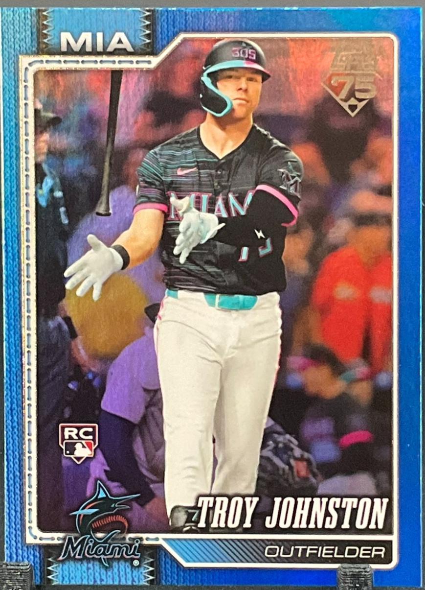 Troy Johnston [Blue Rainbow] #317