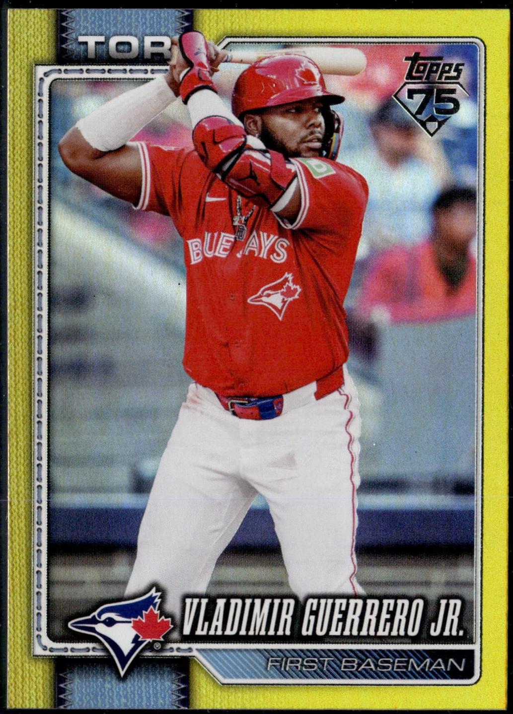 Vladimir Guerrero Jr. [Yellow Holo] #20