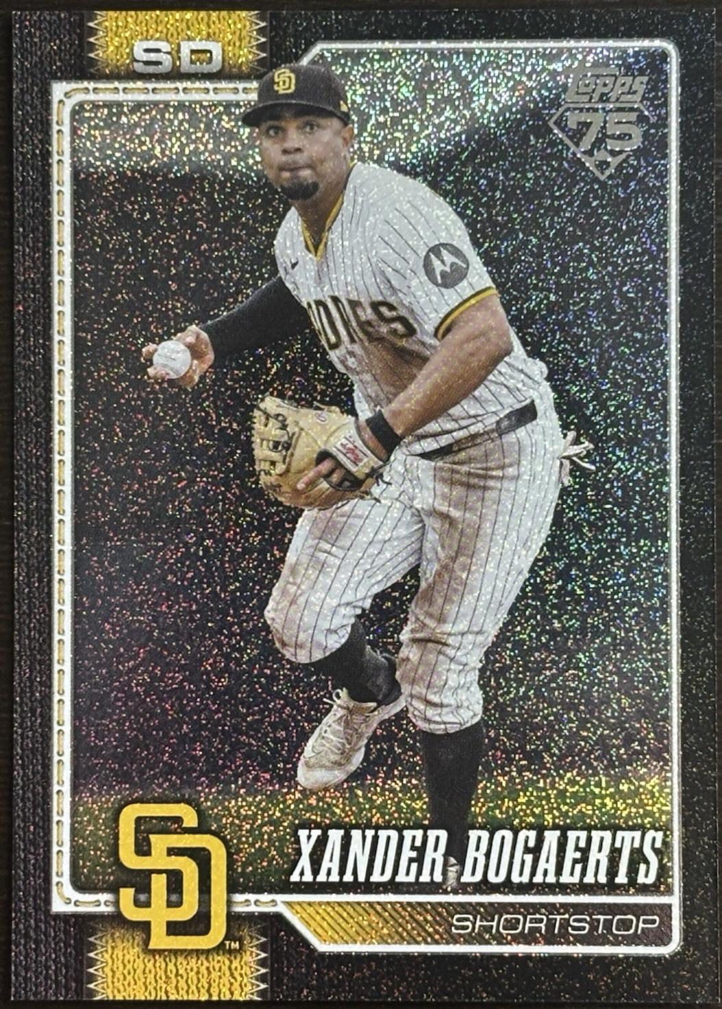 Xander Bogaerts [Black Sandglitter] #33