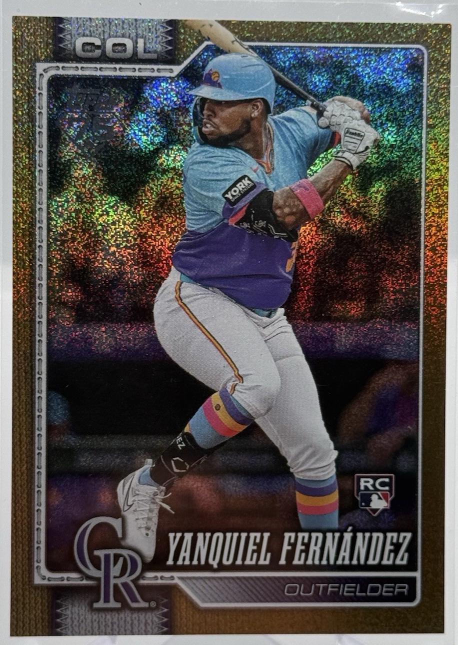 Yanquiel Fernandez [Gold Sandglitter] #116