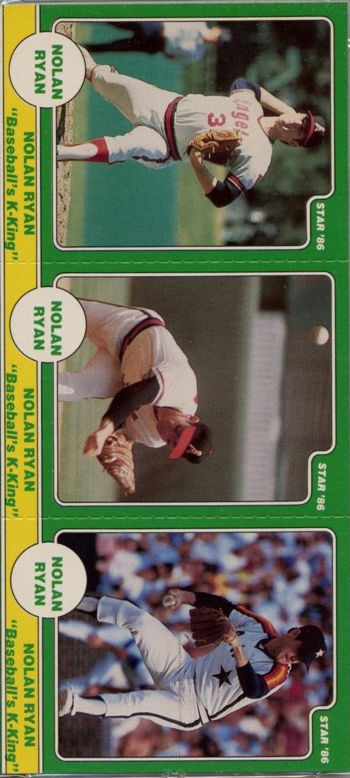 Baseball's K King [3 Panel Bottom Middle Puzzle Back]