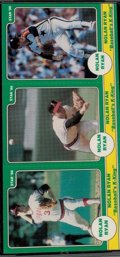 Baseball's K King [3 Panel Bottom Puzzle Back]
