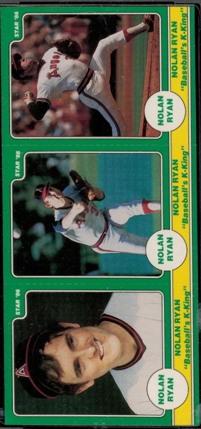 Baseball's K King [3 Panel Top Middle Puzzle Back]