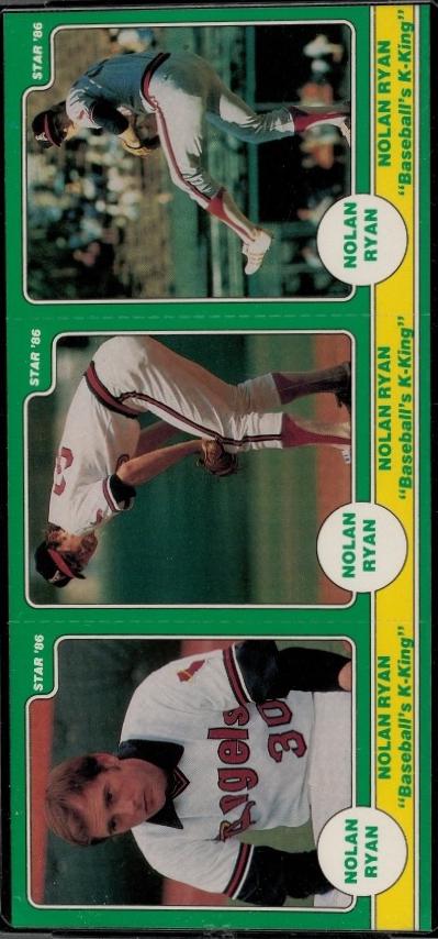 Baseball's K King [3 Panel Top Puzzle Back]