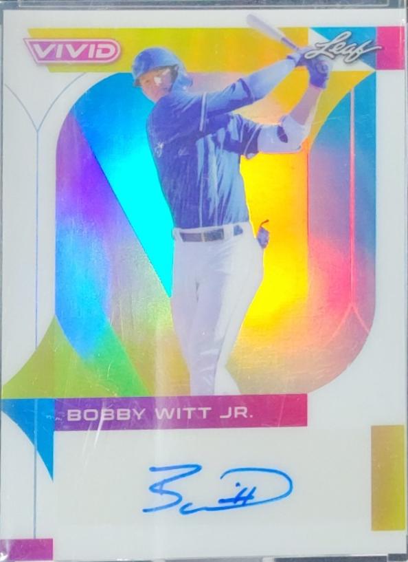 Bobby Witt Jr. [White] #BA-BWJ