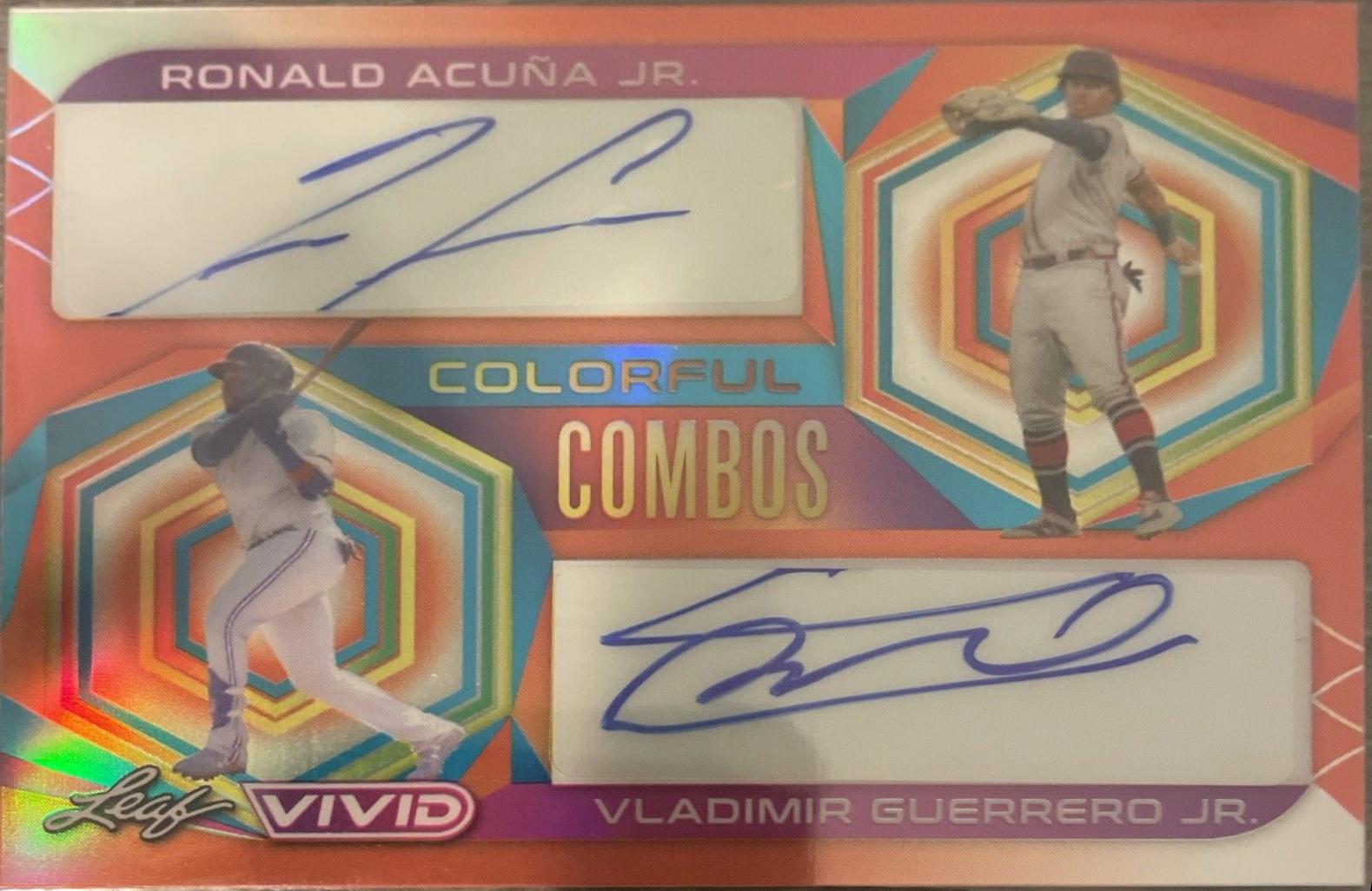 Ronald Acuna Jr. / Vladimir Guerrero Jr. [Orange] #CC-20