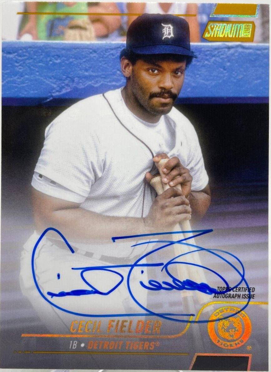 Cecil Fielder [Rainbow Foil] #SCBA-CFI