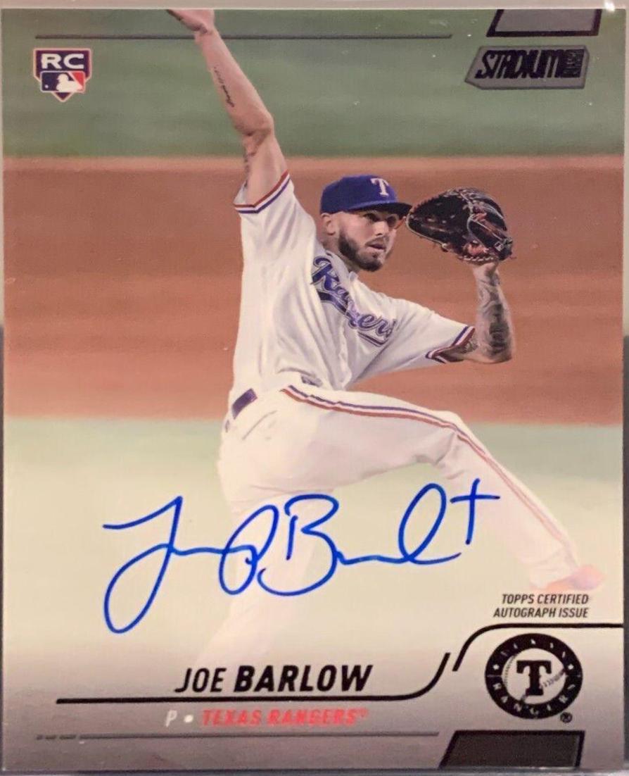Joe Barlow [Black Foil] #SCBA-JBA