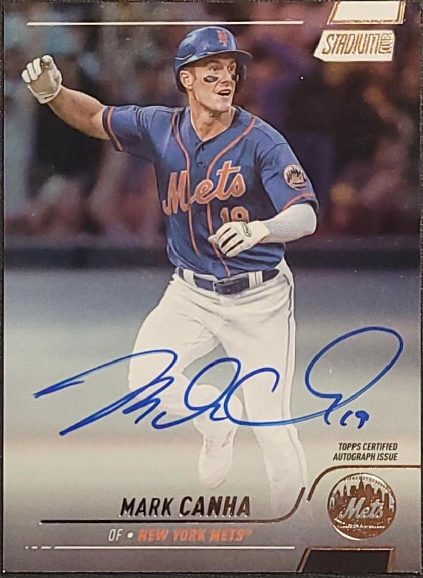 Mark Canha [Rainbow Foil] #SCBA-MCA