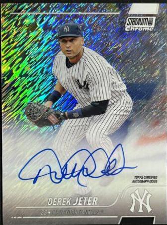 Derek Jeter [Shimmer] #SCCBA-DJ