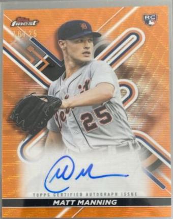 Matt Manning [Orange] #FA-MMA