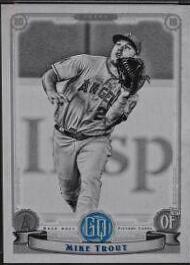 Mike Trout [Black & White] #1