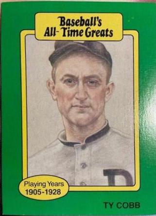 Ty Cobb #NNO