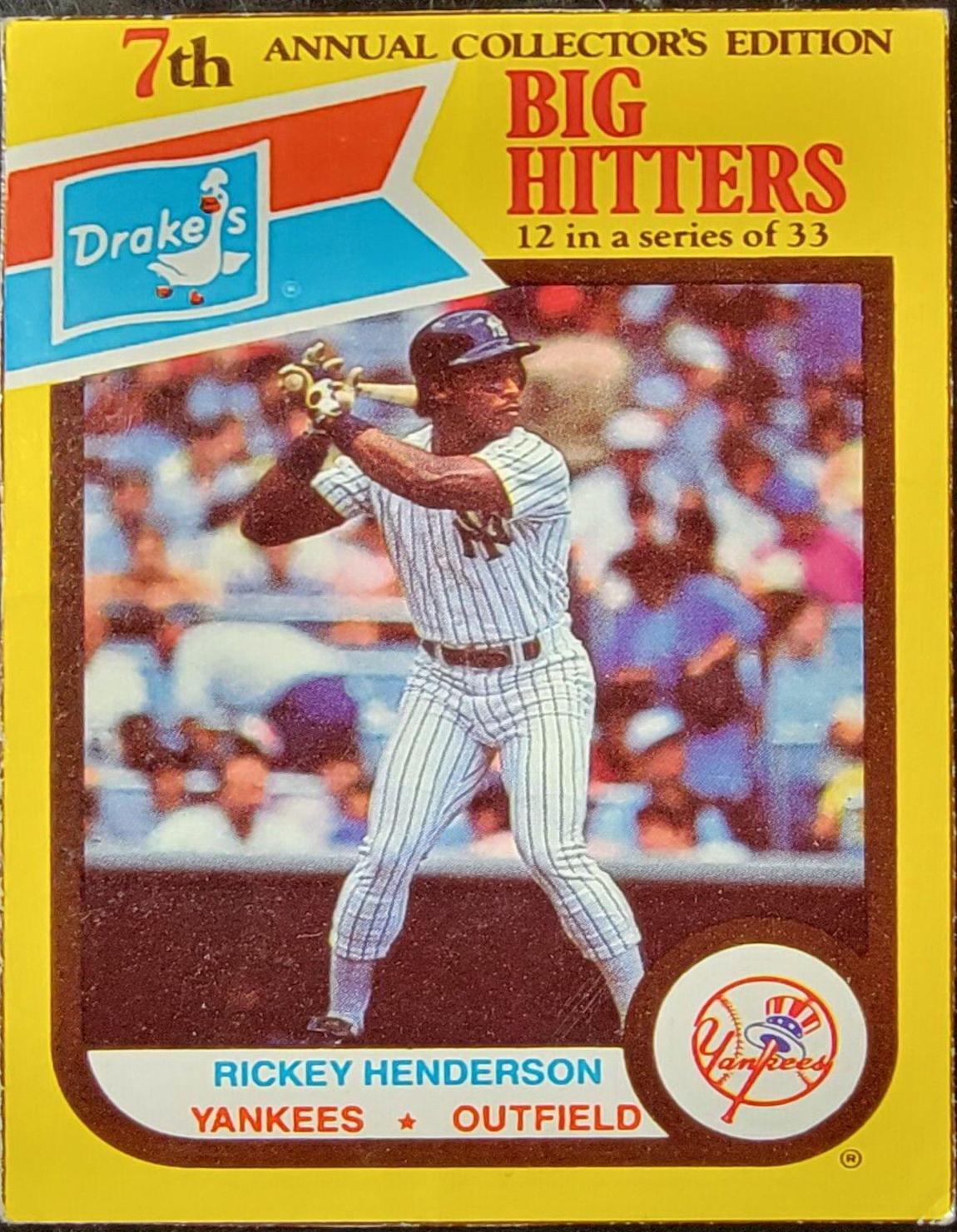 Rickey Henderson [Hand Cut] #12