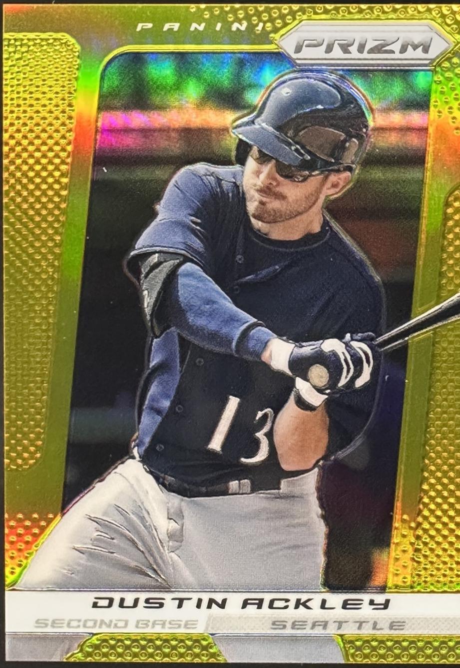 Dustin Ackley [Gold Prizm] #83