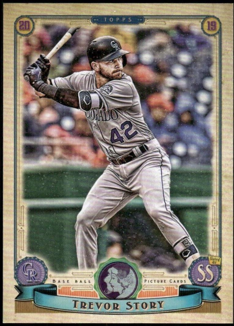 Trevor Story [Jackie Robinson Day GQ Logo Swap] #153