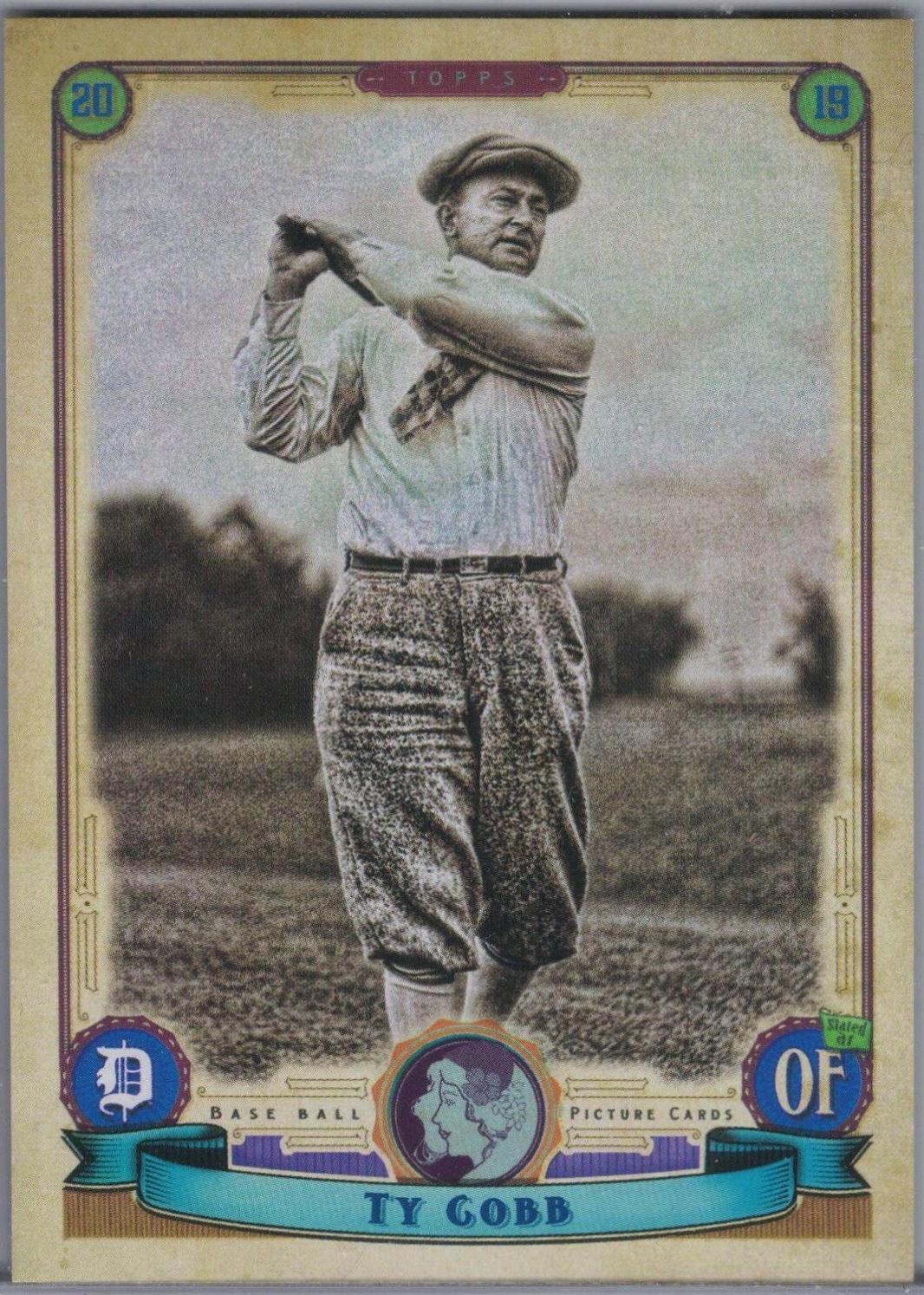 Ty Cobb [GQ Logo Swap] #318