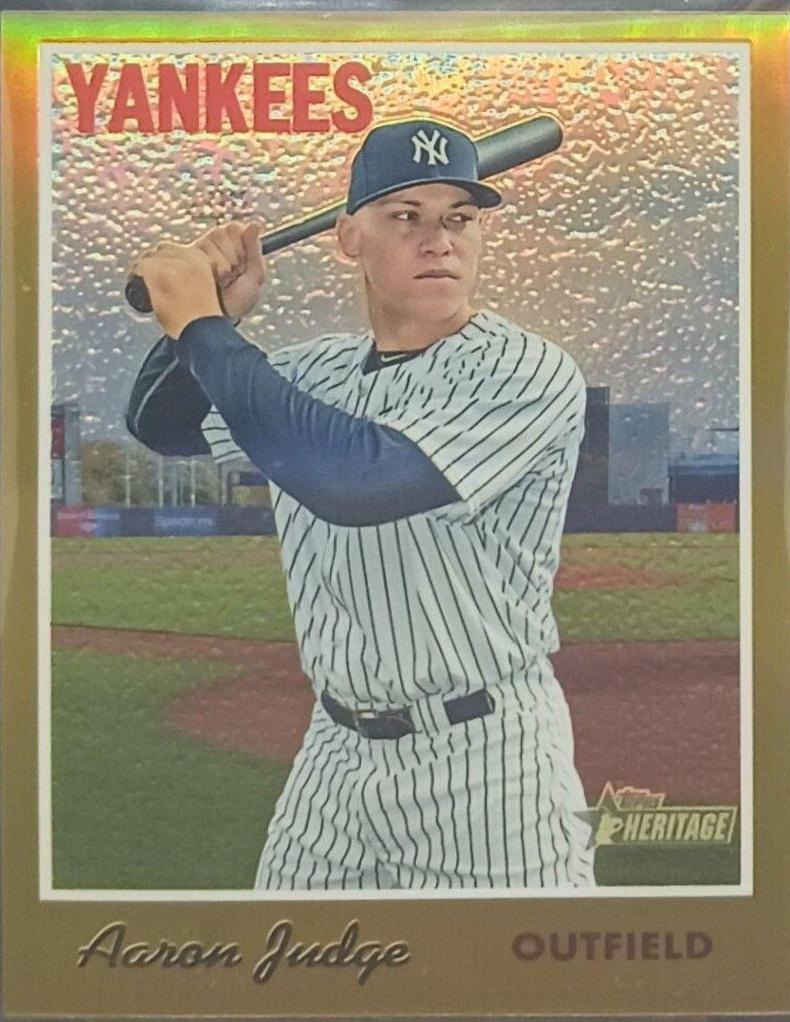 Aaron Judge [Gold Refractor] #499