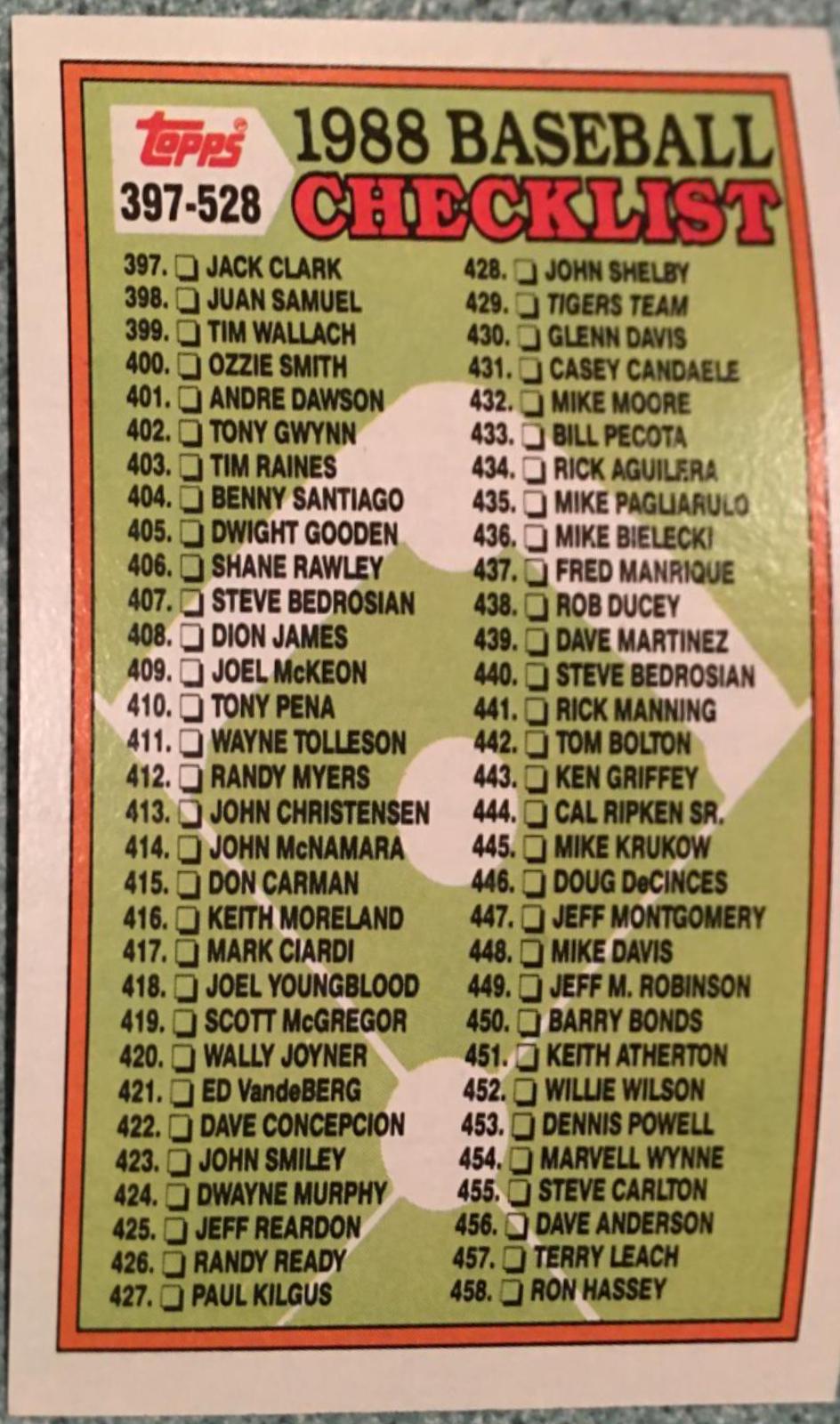 Checklist 397-528 [Steve Carlton] #528