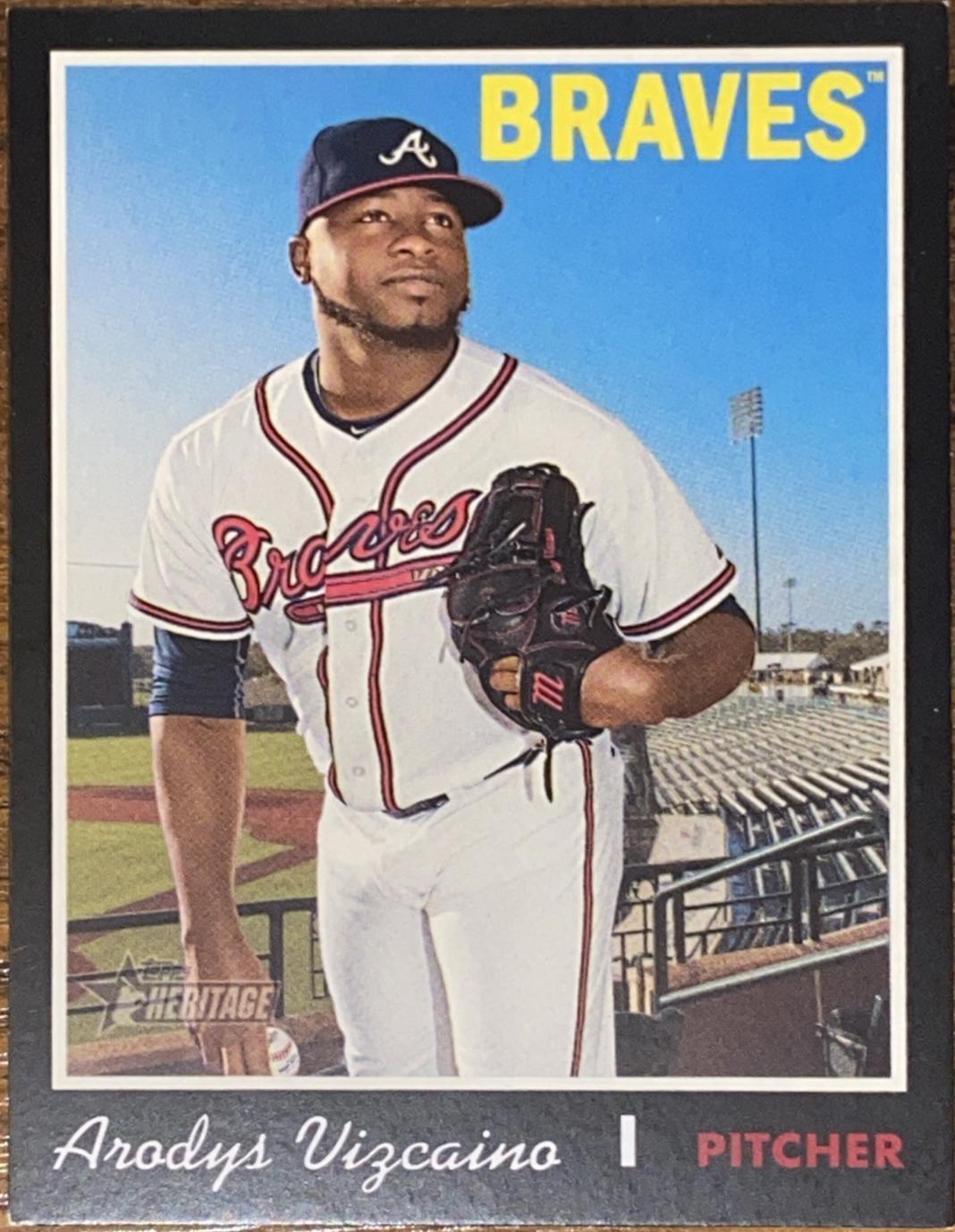 Arodys Vizcaino [Black Border] #321