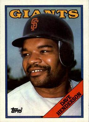 Dave Henderson #628