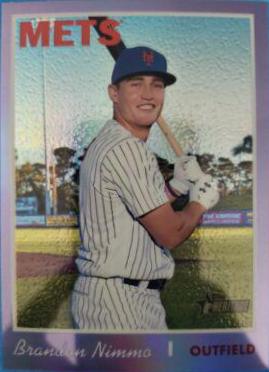 Brandon Nimmo [Chrome Purple Refractor] #THC-431