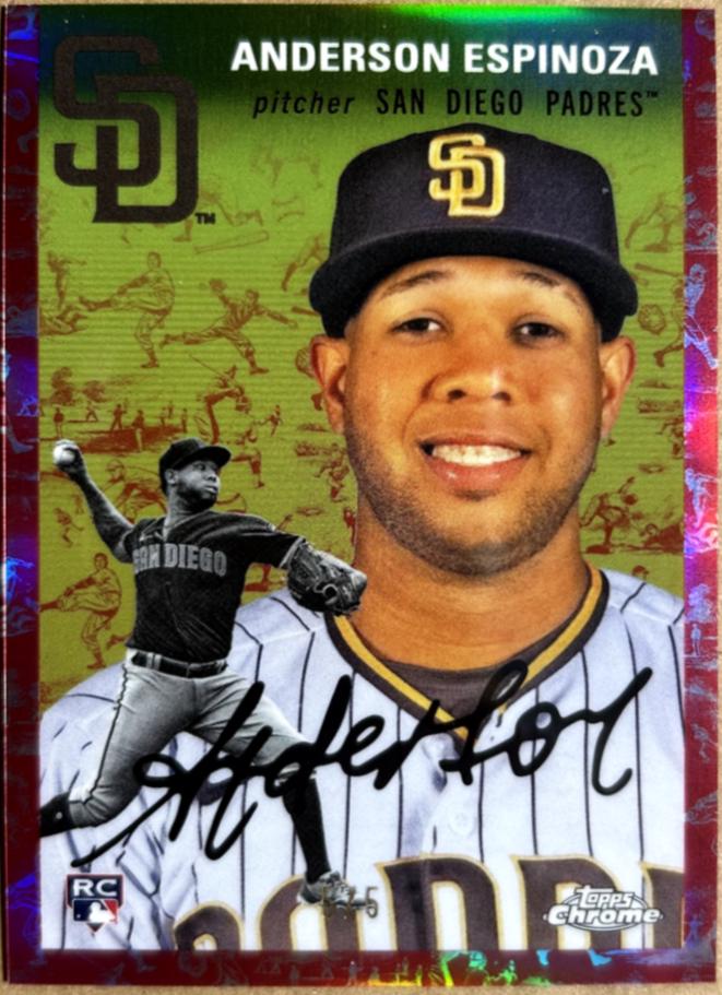 Anderson Espinoza [Red Refractor] #12