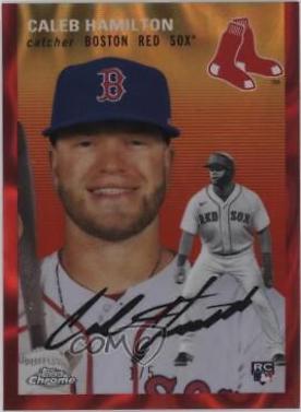Caleb Hamilton [Red Lava Refractor] #129
