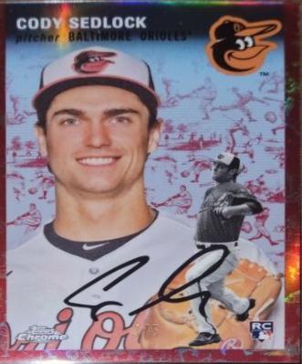 Cody Sedlock [Red Refractor] #126