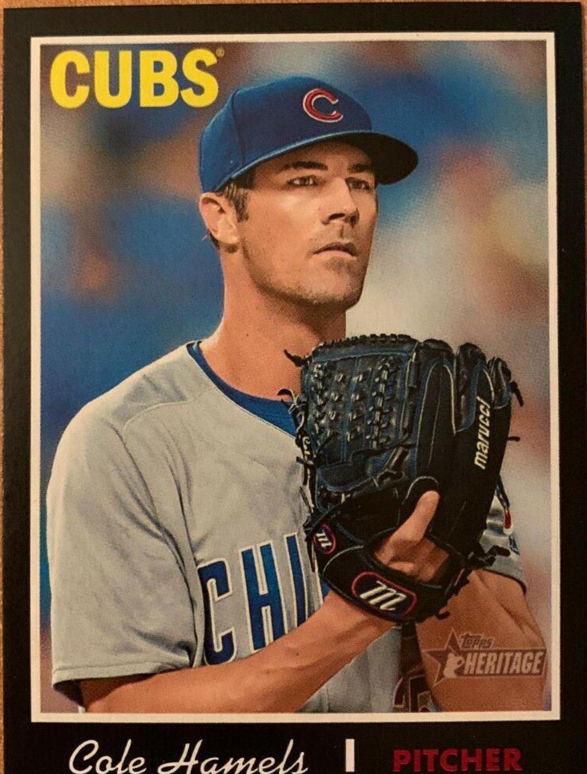 Cole Hamels [Black Border] #258