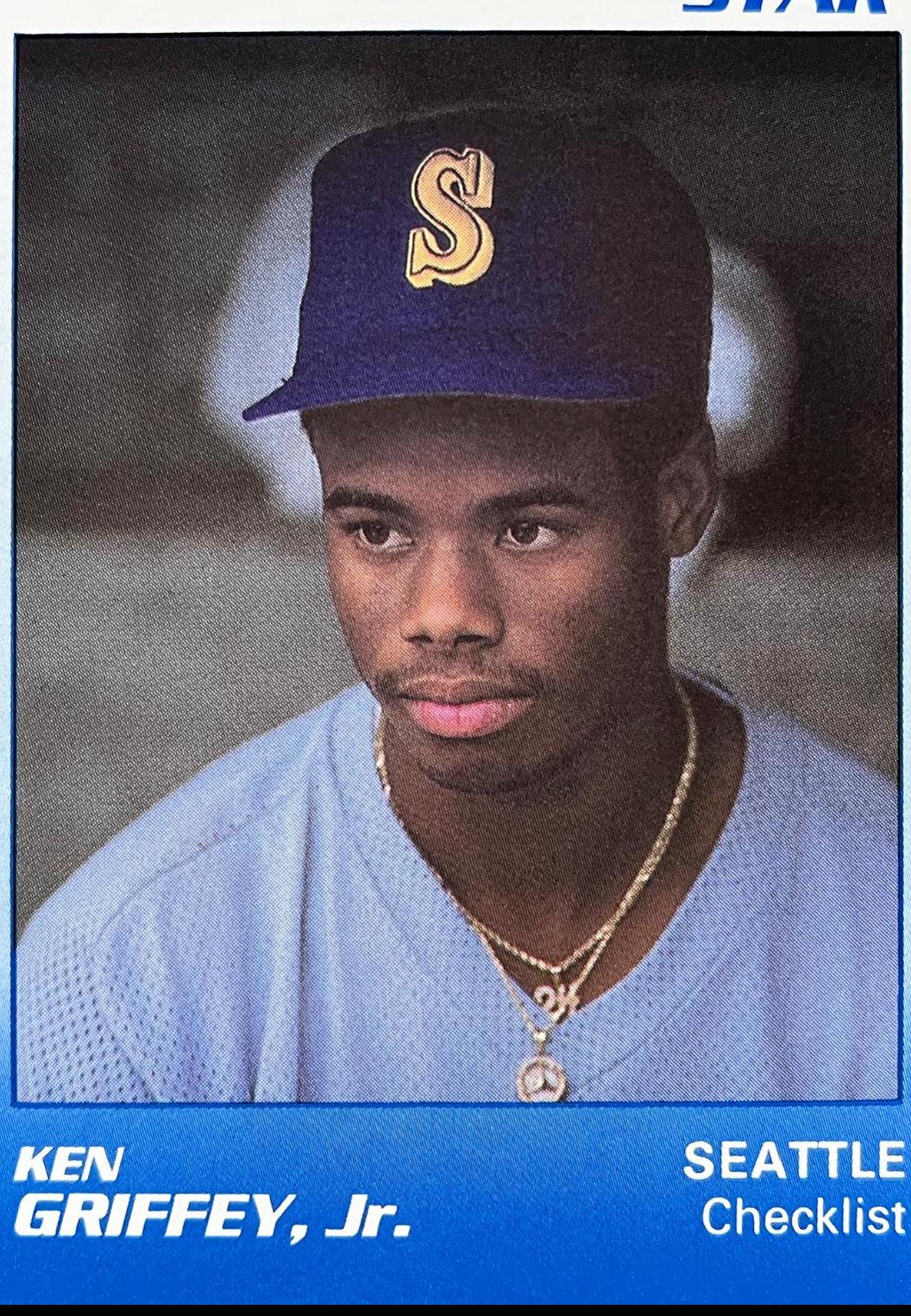 Ken Griffey Jr. [Checklist Yellow Back] #1