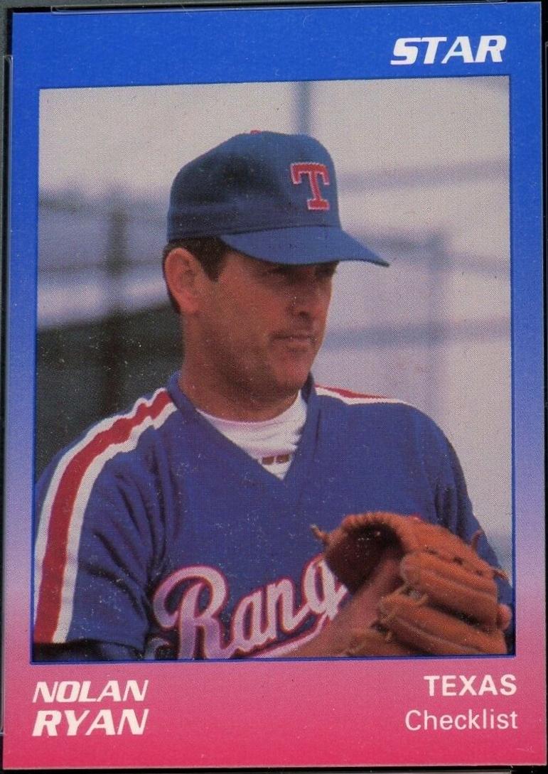 Nolan Ryan [Checklist Pink BK.] #1
