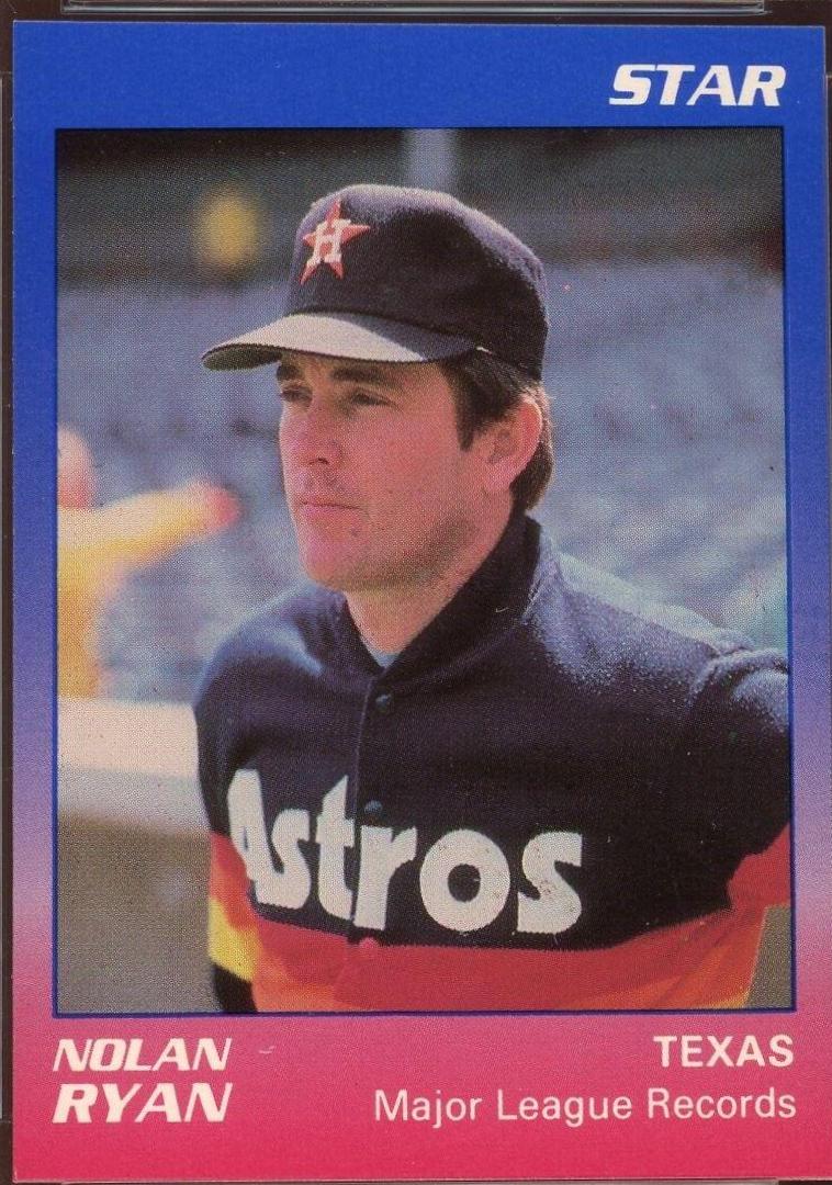 Nolan Ryan [Major LG. Record Pink BK.] #8