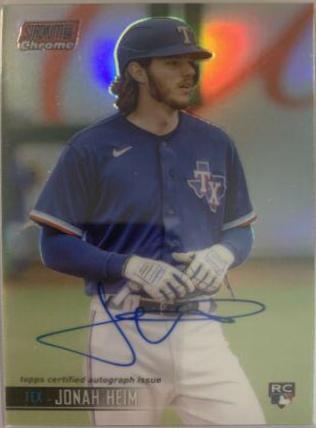 Jonah Heim [Red Refractor] #SCCAV-JH