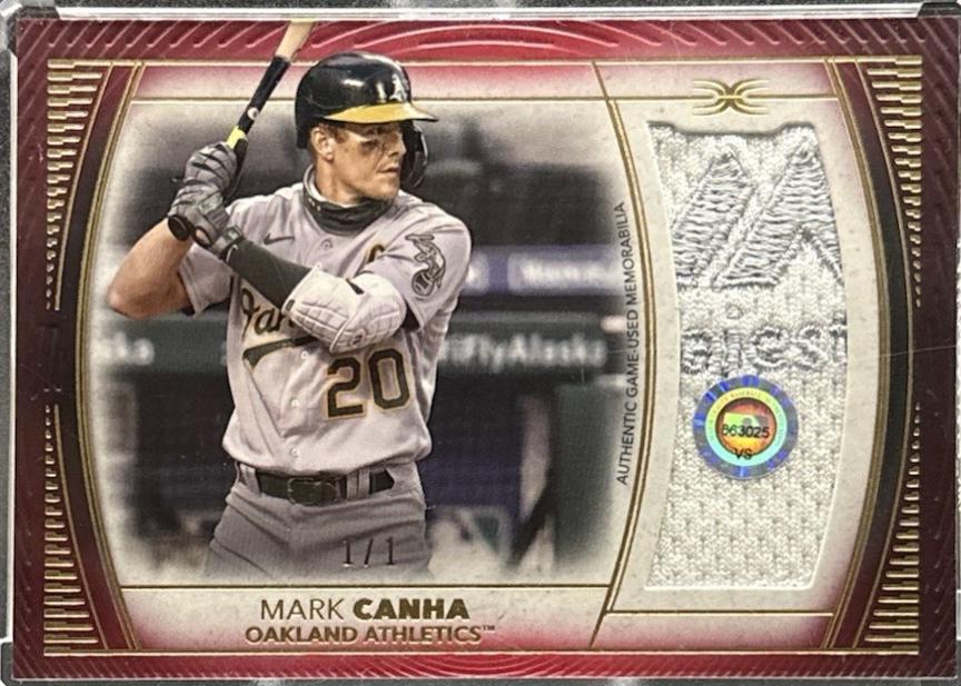 Mark Canha [Red] #DJR-MCA
