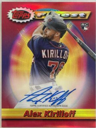 Alex Kirilloff [Red Refractor] #FA-AKI