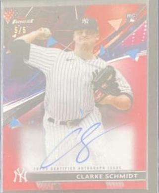 Clarke Schmidt [Red Wave Refractor] #FA-CS