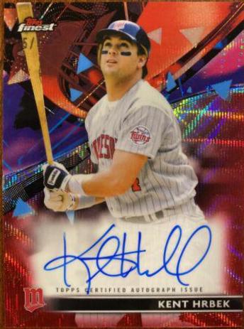 Kent Hrbek [Red Refractor] #FA-KH