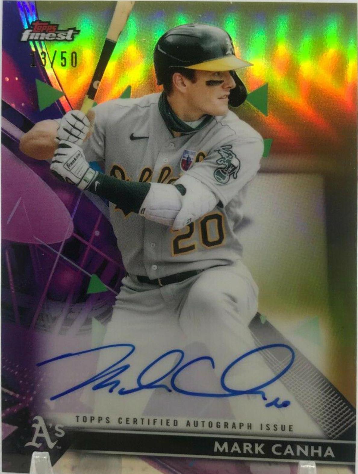 Mark Canha [Gold Refractor] #FA-MCA
