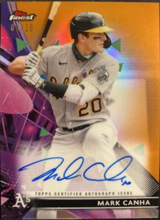 Mark Canha [Orange Refractor] #FA-MCA