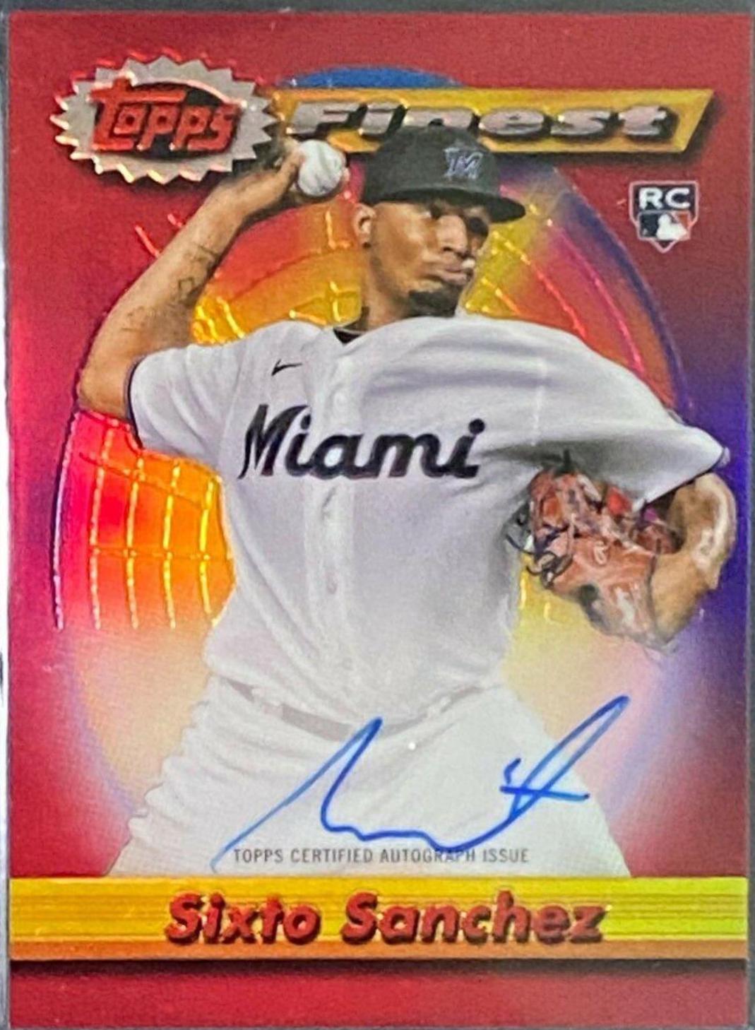 Sixto Sanchez [Red Refractor] #FA-SS