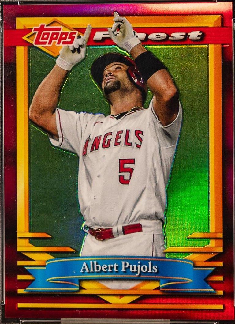 Albert Pujols [Red Refractor] #99
