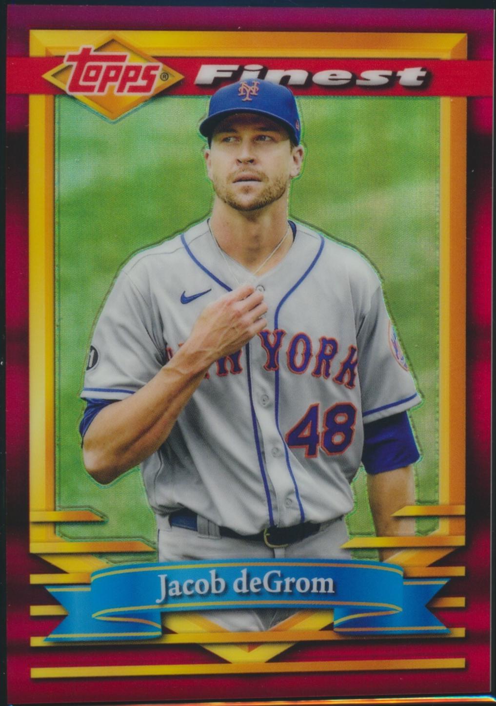 Jacob deGrom [Red Refractor] #164