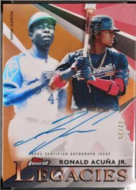 Ronald Acuna Jr. [Orange Refractor] #FLA-RAJ