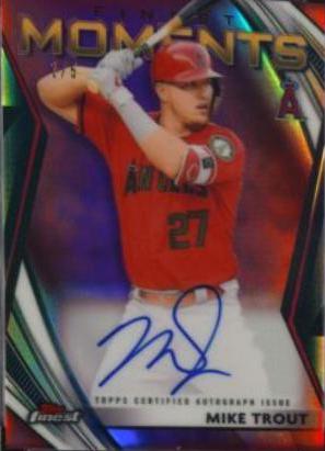 Mike Trout [Red Refractor] #FMA-MT