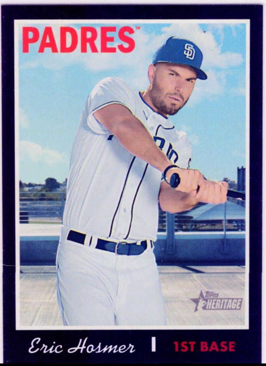 Eric Hosmer [Black Border] #457